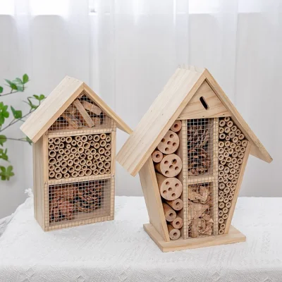 Rena Pet Holz und Metall, ergonomischer Griff, lustiges und interaktives Insektenhaus